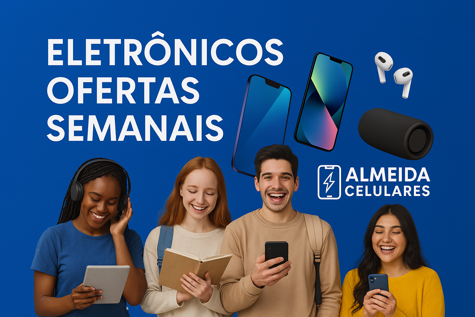 Banner Almeida Celulares com Pessoas