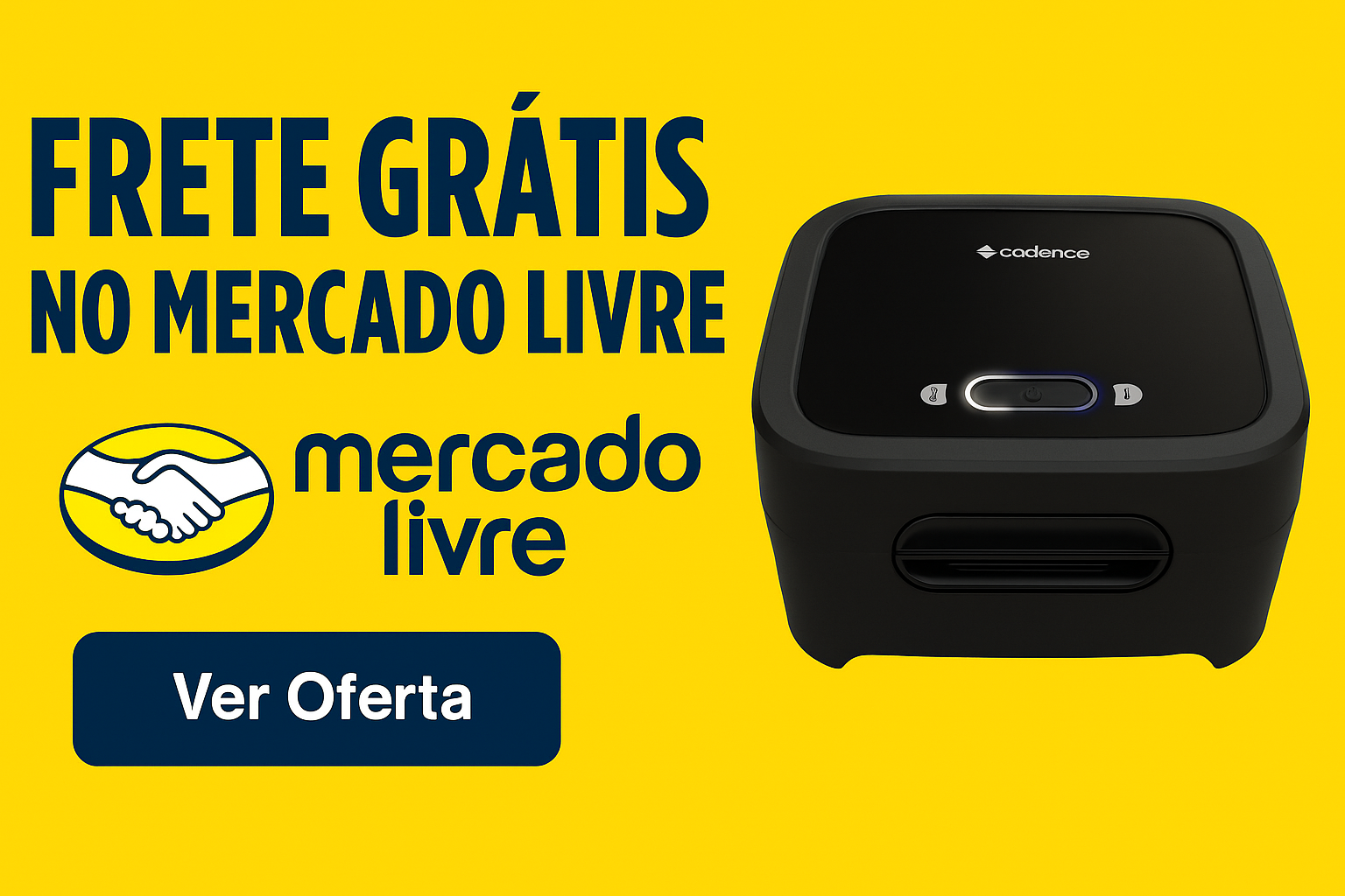 Sanduicheira Cadence Click com frete grátis