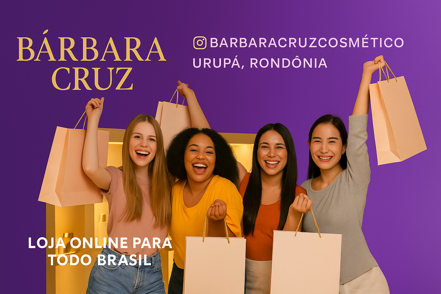Bárbara Cruz Cosméticos - Loja online para todo Brasil