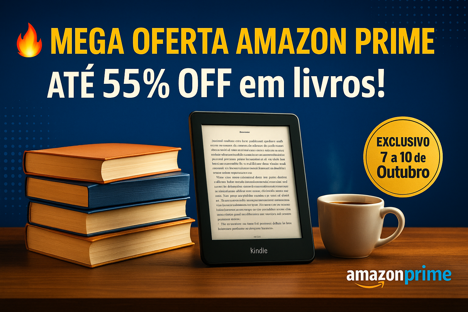 Ofertas por categorias na Mega Oferta Amazon Prime