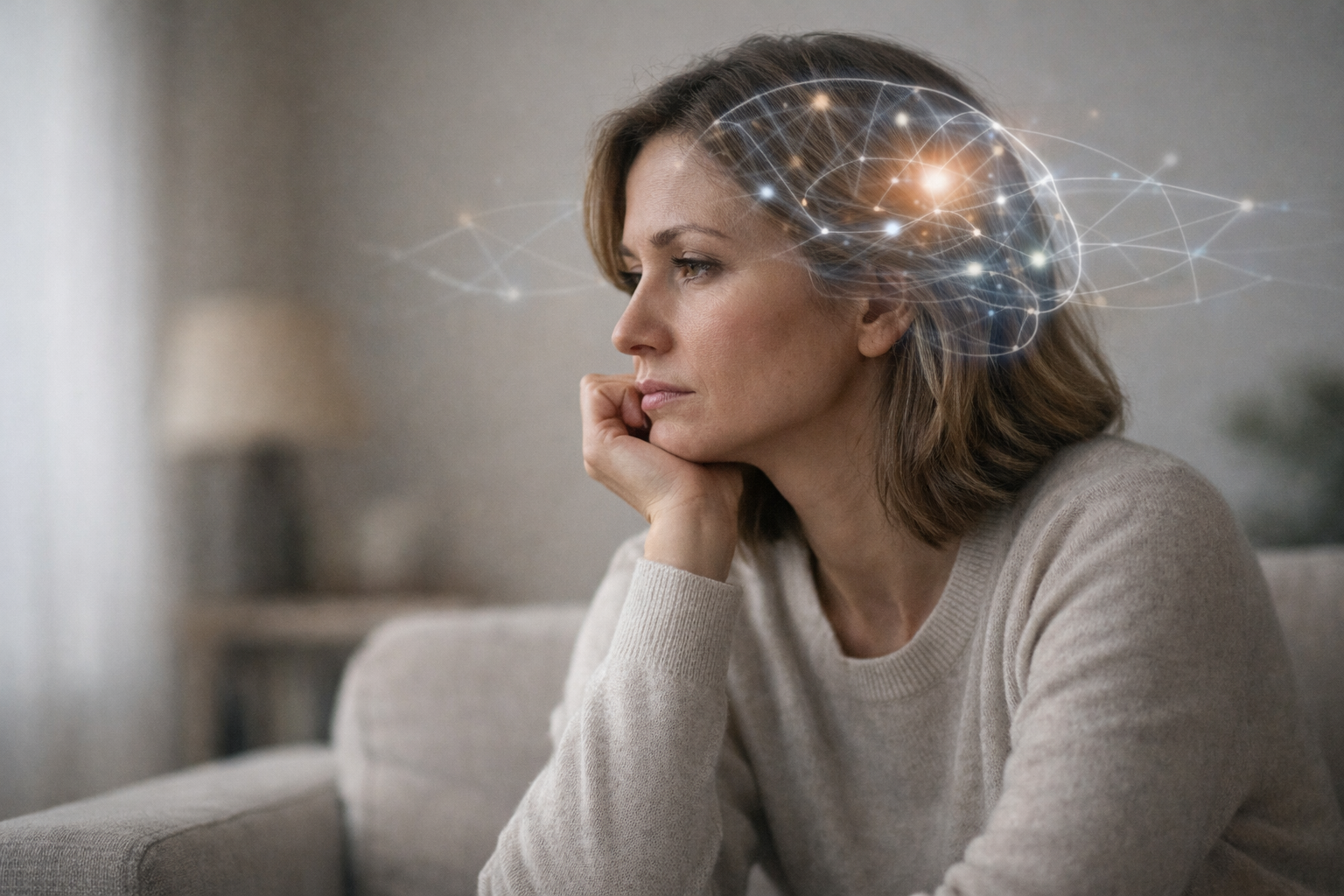 Ansiedade mental e overthinking: cérebro em modo de alerta