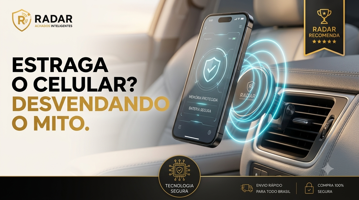 Suporte magnético estraga o celular? Desvendando o mito