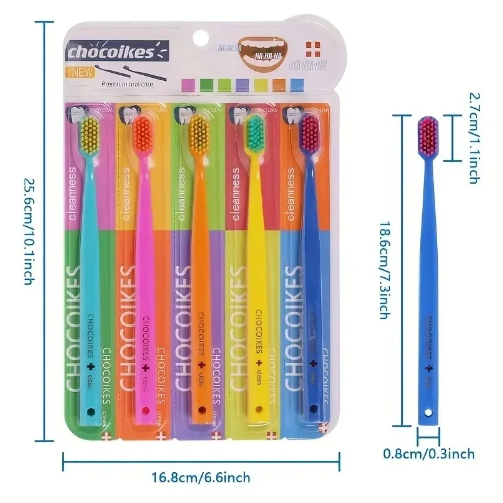 Kit Família Curaprox 5460 Ultra Macia com 5 Escovas Dentais Premium – Cerdas Ultrafinas para Limpeza Profunda - Imagem 6
